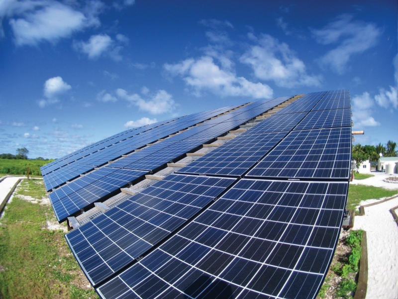 Hybrid-solar-power-station