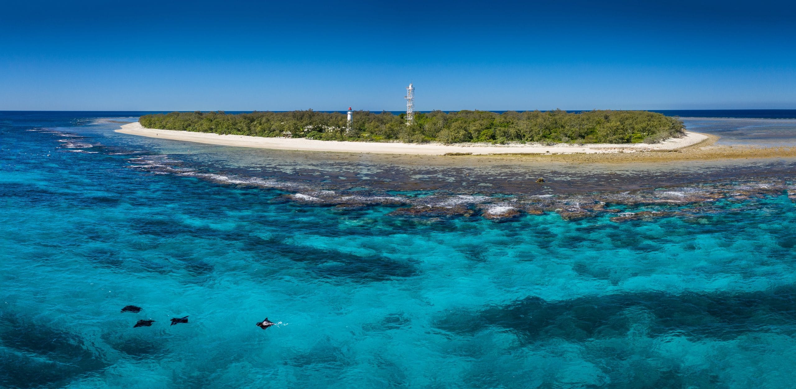 Lady Elliot Island Western Aerial 2023