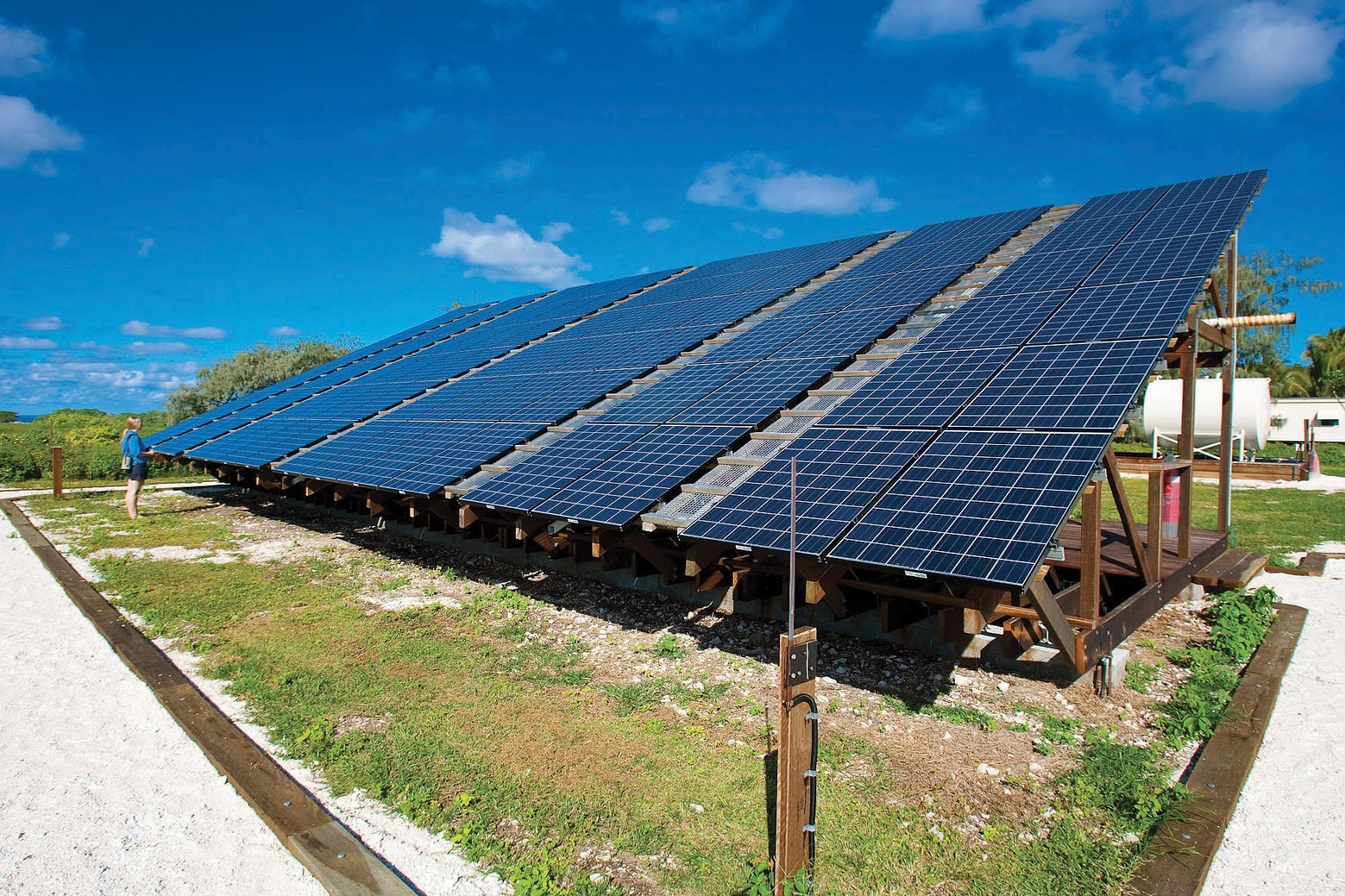 Hybrid Solar Power Station installed 2008