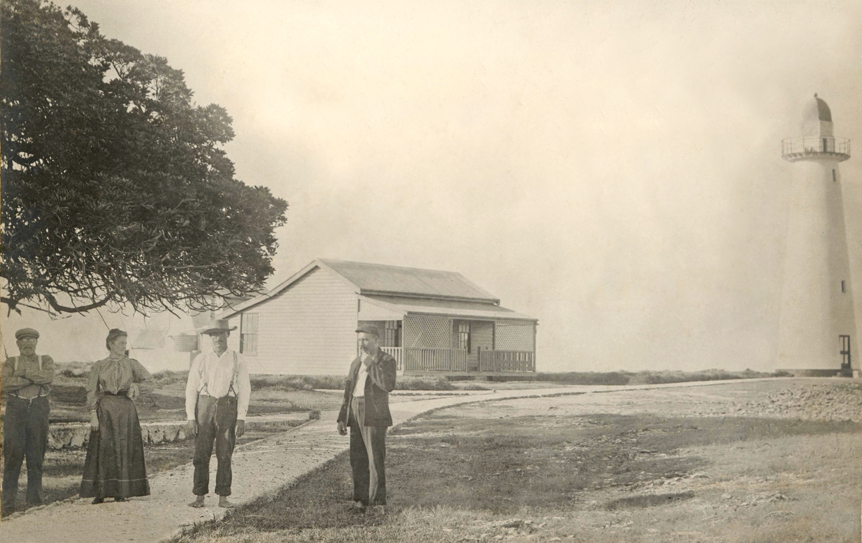 The first lighthouse